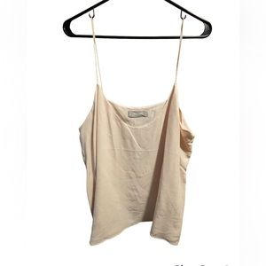 Everlane Silk Blush Pink Camisole Tank Top size 16